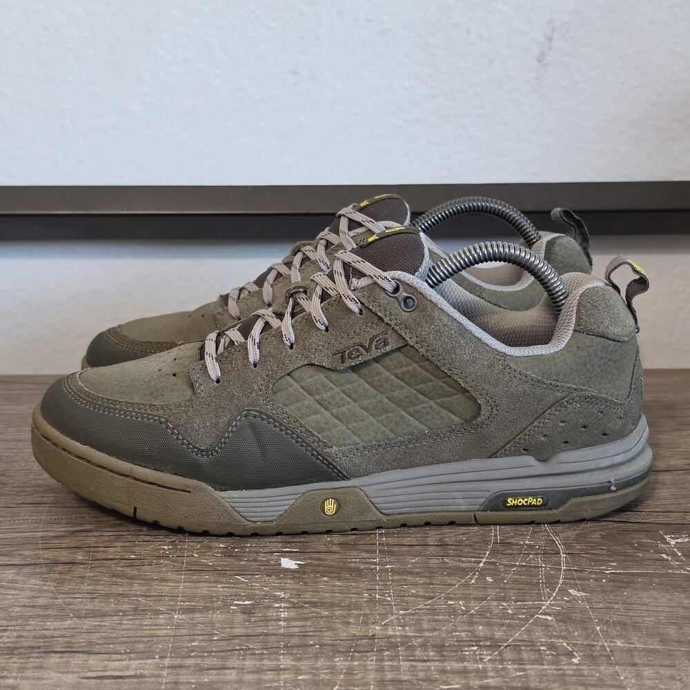 Teva Pinner Men's Casual Comfort Shoes Sneakers Size 8.5 Olive Green